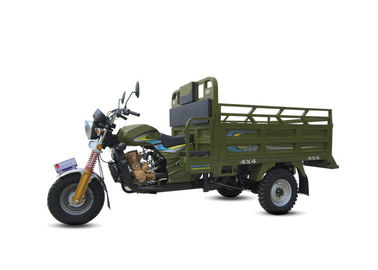 Il triciclo tre del motore 150CC di raffreddamento a aria spinge il contenitore di carico del motociclo 1.7M*1.25M