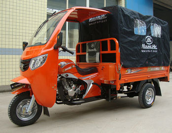 Triciclo del motore del carico della cabina 150CC della benzina con anteriore e posteriore la copertura per l'adulto