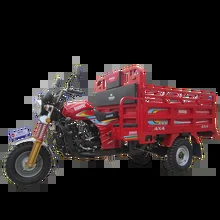 Freno a tamburo anteriore e posteriore Motocicletta a tre ruote di carico con sistema elettrico di avvio e carico massimo di 1000 kg