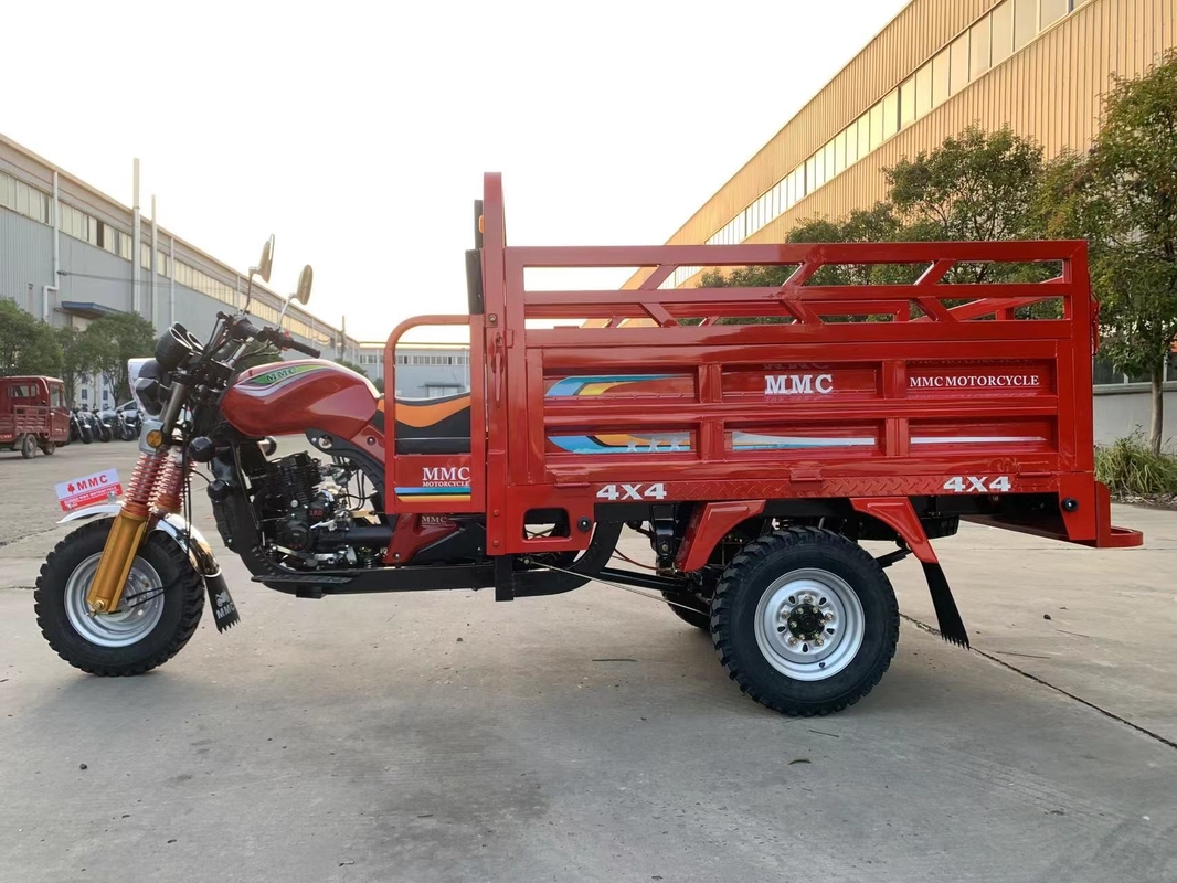 1000 kg di carico massimo Motociclo merci a tre ruote con metodo di imballaggio CKD e elevata capacità di carico
