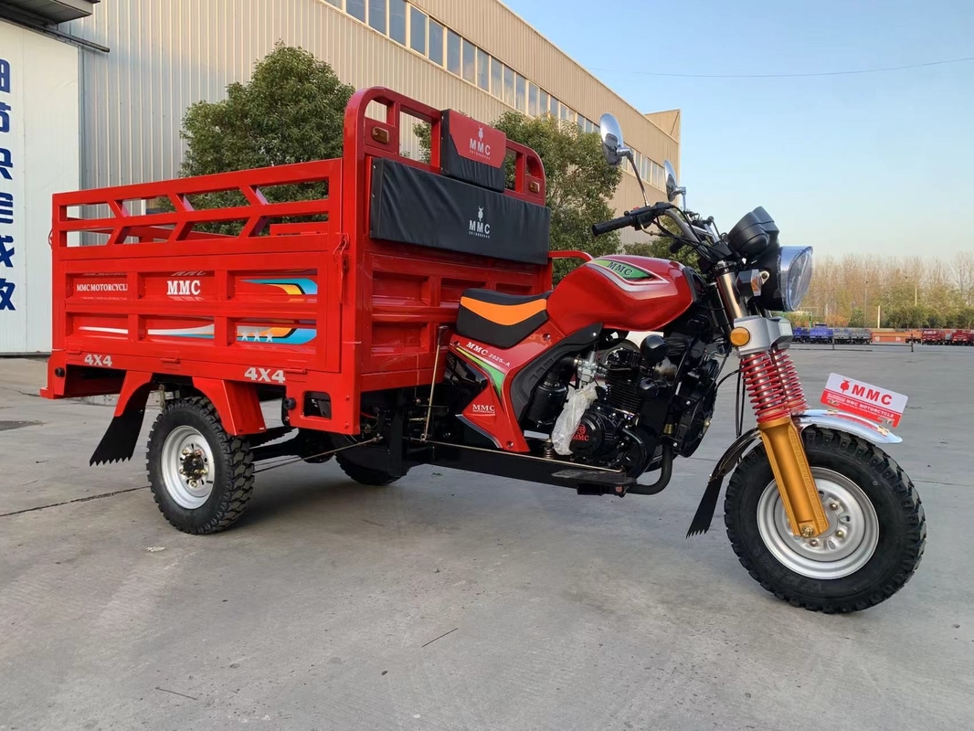 1000 kg di carico massimo Motociclo merci a tre ruote con metodo di imballaggio CKD e elevata capacità di carico