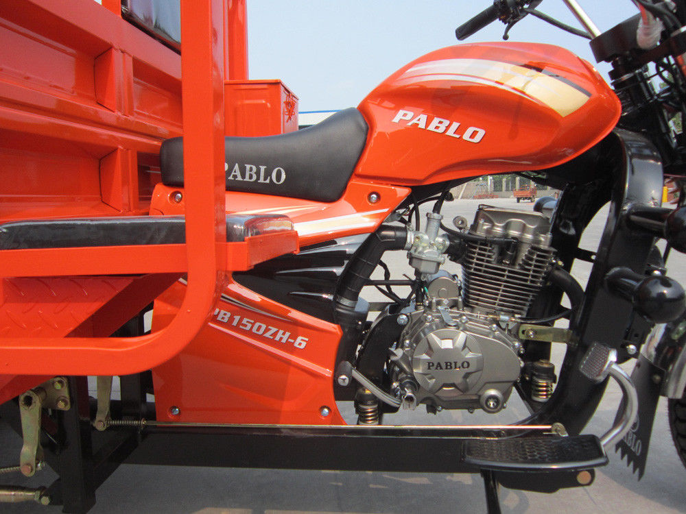 Motociclo a tre ruote per trasporto merci con motore da 300CC e cilindrata 201-250cc