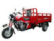 Motociclo motorizzato del carico della ruota del combustibile 3, triciclo del carico 150CC con il faro di vetro