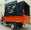 consegna Van del triciclo del carico 200CC con la copertura di tela posteriore per le aree di pioggia all'aperto