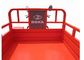 150CC rosso ha motorizzato il triciclo del carico, motociclo di Trike di cinese con il contenitore leggero di carico